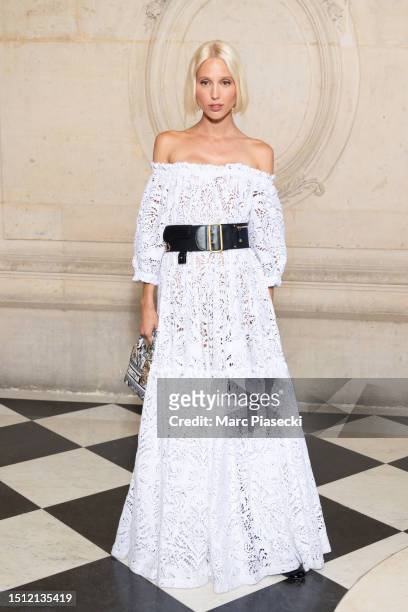 Olympia de Grece attends the Christian Dior Haute Couture Fall/Winter 2023/2024 show as part of Paris Fashion Week on July 03, 2023 in Paris, France.