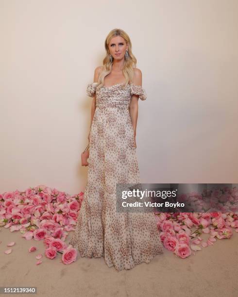 Nicky Hilton Rothschild attends the Giambattista Valli Haute Couture Fall/Winter 2023/2024 show as part of Paris Fashion Week on July 03, 2023 in...