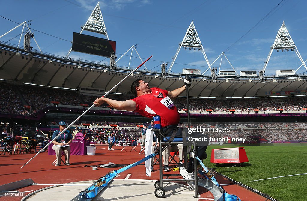 2012 London Paralympics - Day 6 - Athletics