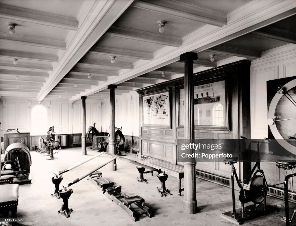 Gymnasium On Board The Titanic