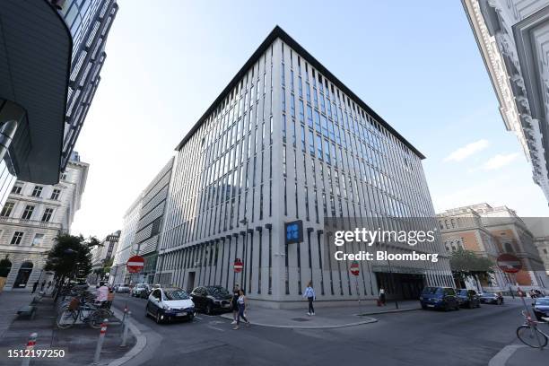 The headquarters of the Organization of the Petroleum Exporting Countries in Vienna, Austria, on Thursday, July 6, 2023. The oil market is finally...