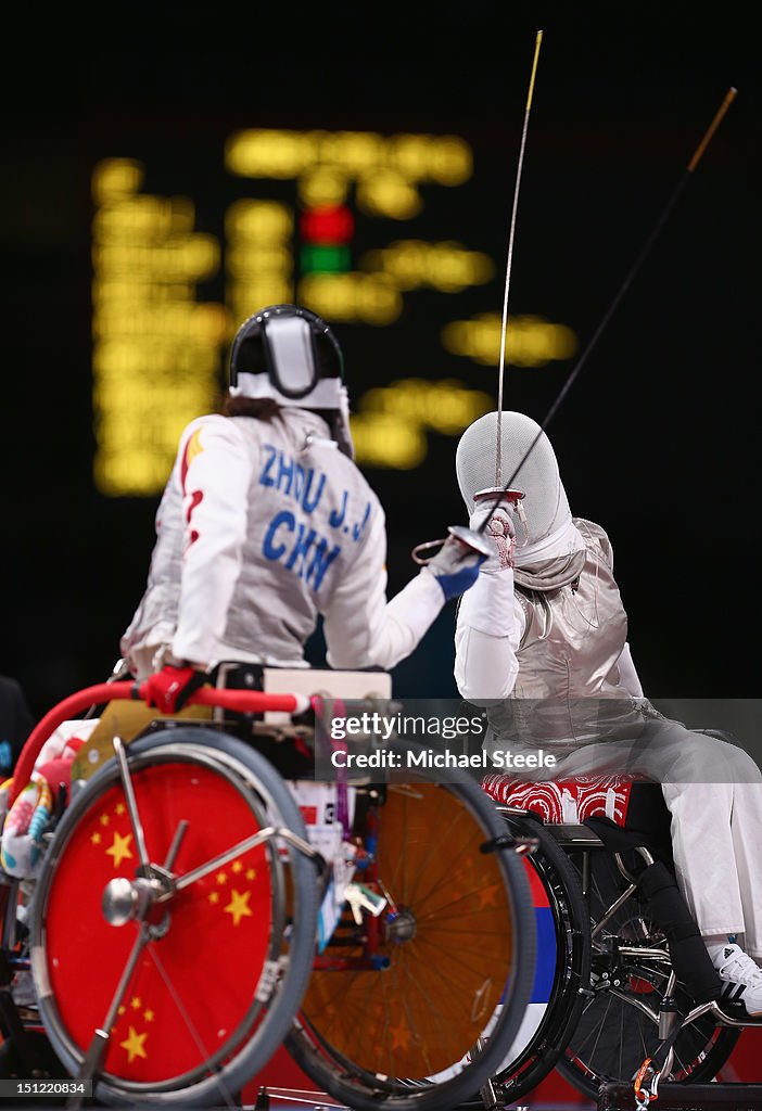 2012 London Paralympics - Day 6 - Wheelchair Fencing