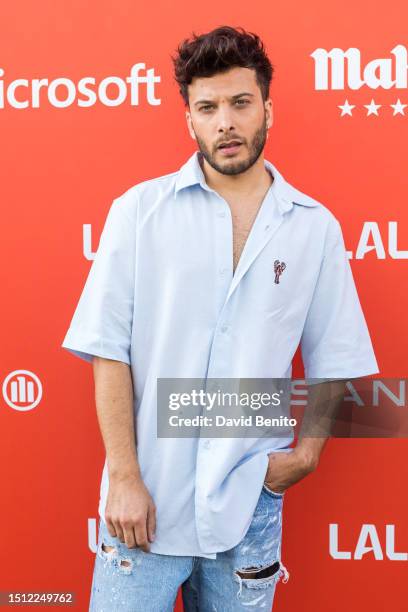 Blas Canto attends the LALIGA Photocall at Madrid Content City on July 03, 2023 in Madrid, Spain.