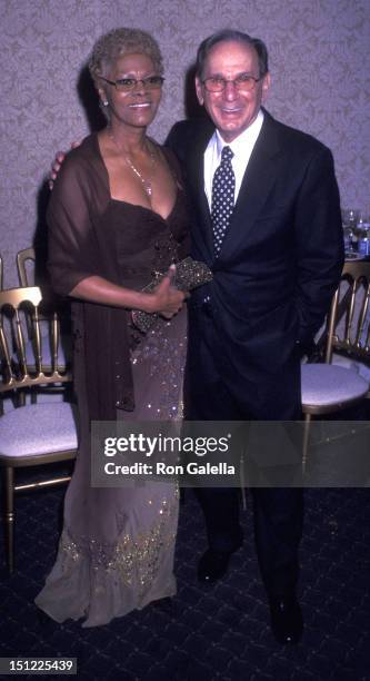 Dionne Warwick and Hal David attend Seventh Annual NARAS Heroes Awards on December 11, 2002 at the Roosevelt Hotel in New York City.