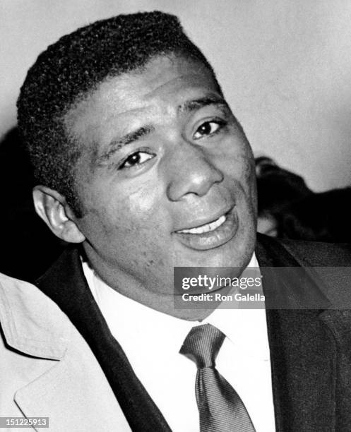 Floyd Patterson attends the grand opening of Huntington Hartford Gallery on December 1, 1969 in New York City.