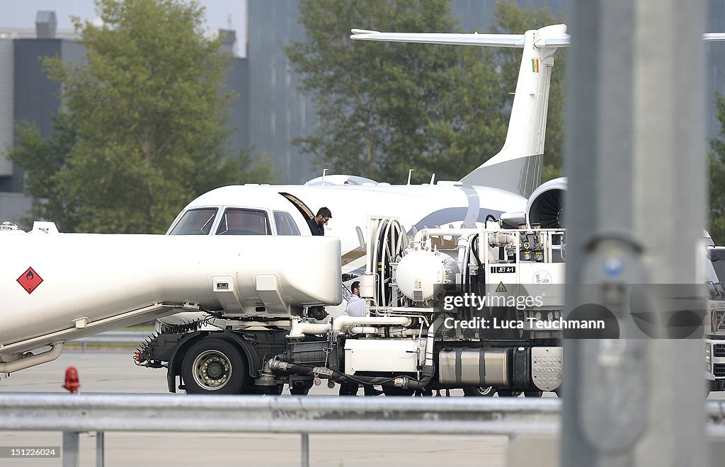 George Michael Arrives In Vienna