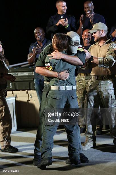 Mission Finale" Episode 106 -- Pictured: Grady Powell, Eve Torres, Terry Crews, Andrew McLaren, Dolvett Quince, Dale Comstock, Chris Kyle --