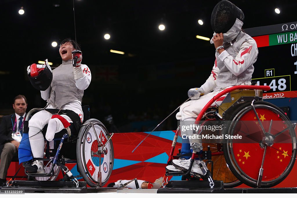 2012 London Paralympics - Day 6 - Wheelchair Fencing