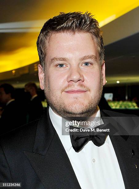 James Corden arrives at the GQ Men Of The Year Awards 2012 at The Royal Opera House on September 4, 2012 in London, England.