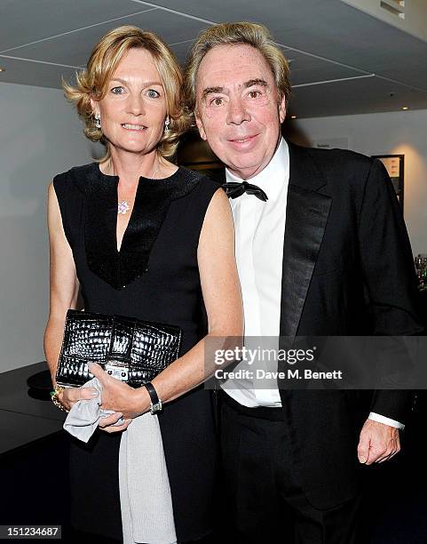 Madeleine Lloyd Webber and Lord Andrew Lloyd Webber arrive at the GQ Men Of The Year Awards 2012 at The Royal Opera House on September 4, 2012 in...