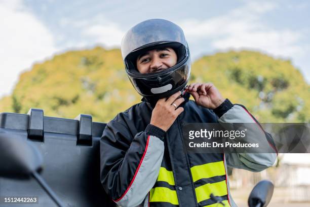 motoboy portrait - motoboy stock pictures, royalty-free photos & images