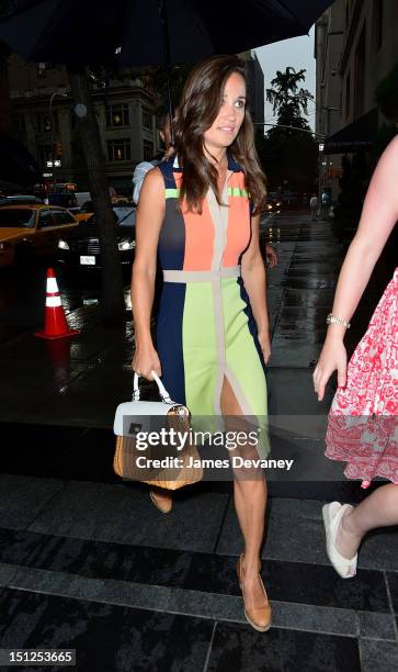 Pippa Middleton seen on streets of Manhattan on September 4, 2012 in New York City.