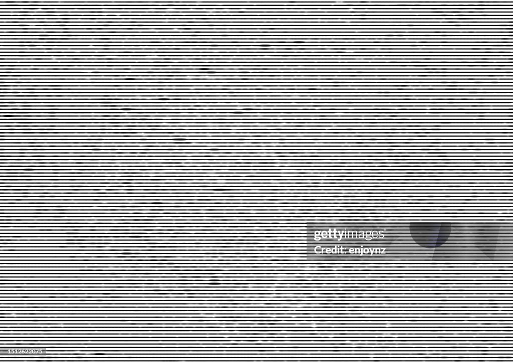 Half tone black lines pattern on white background