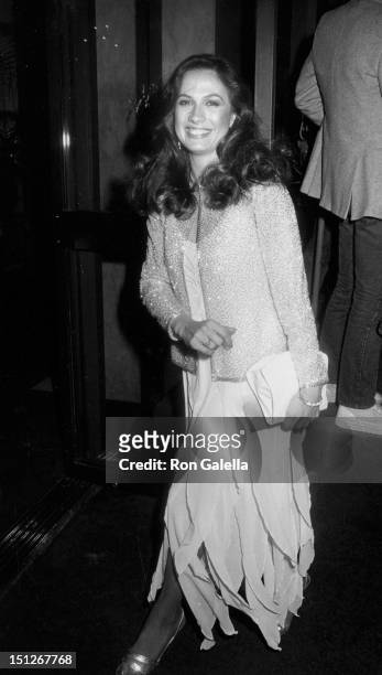Actress Ana Alicia attends Second Annual American Cinema Awards on December 14, 1984 at the Beverly Wilshire Hotel in Beverly Hills, California.