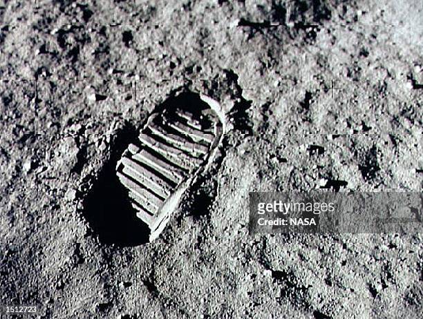 Neil Armstrong steps into history July 20, 1969 by leaving the first human footprint on the surface of the moon. The 30th anniversary of the Apollo...