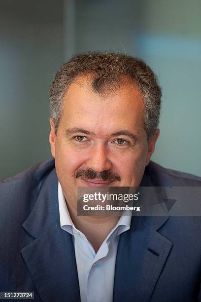 Ivan Streshinsky, chief executive officer of USM Holding, pauses during an interview in London, U.K., on Wednesday, Sept. 5, 2012. Russian...