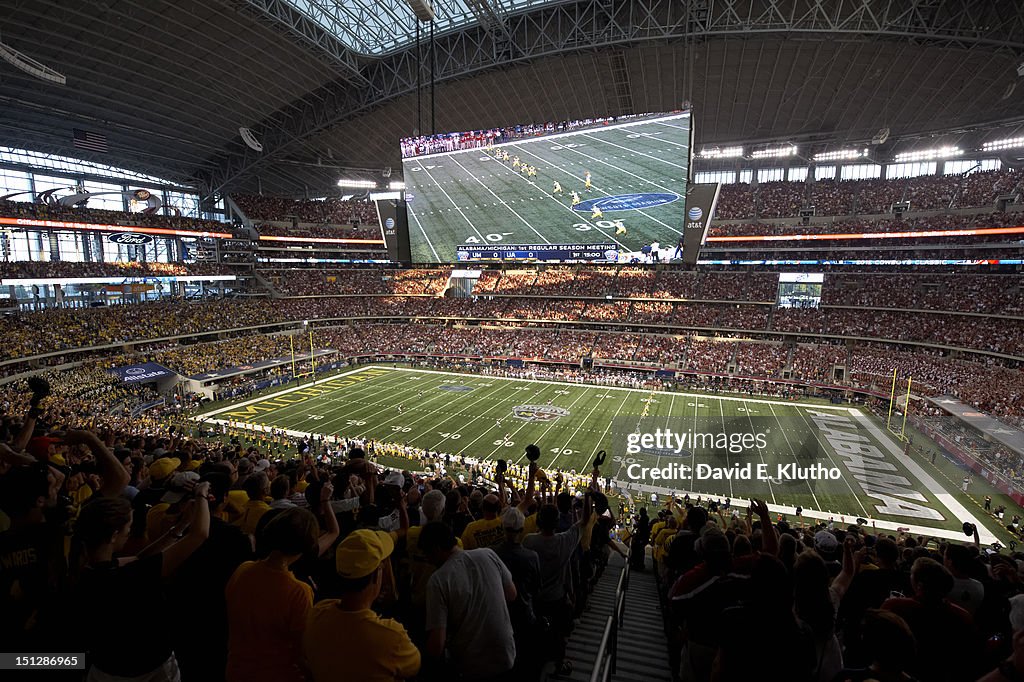 University of Alabama vs University of Michigan, 2012 Cowboys Classic