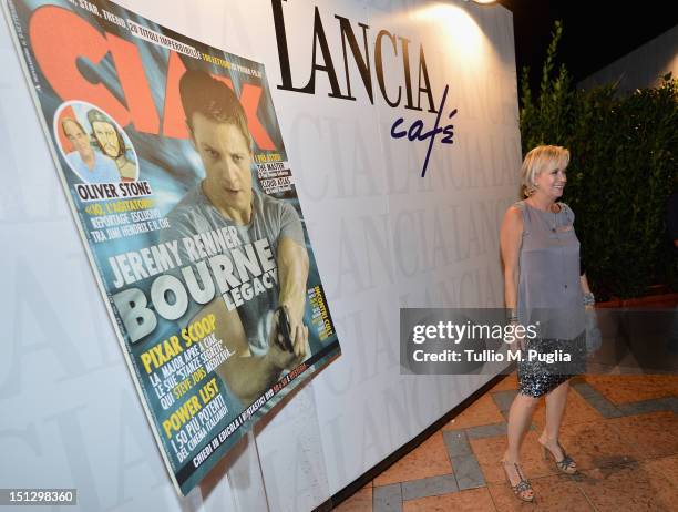 Director of Ciak Magazine Piera De Tassis attends the "Ciak"magazine party at Lancia Cafe during the 69th Venice Film Festival on September 5, 2012...