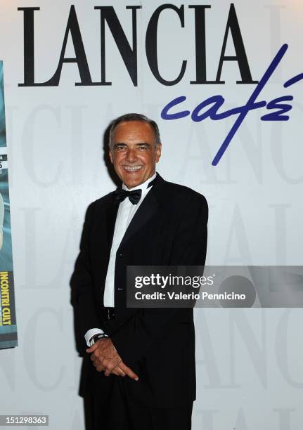 Director of the Venice Film Festival Alberto Barbera attends the "Ciak"magazine party at Lancia Cafe during the 69th Venice Film Festival on...