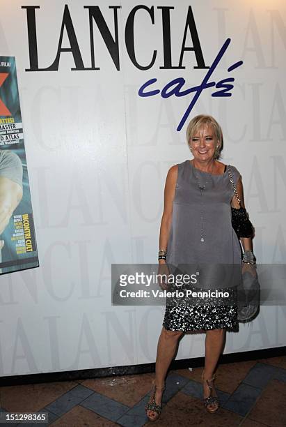 Director of Ciak Magazine Piera De Tassis attends the "Ciak"magazine party at Lancia Cafe during the 69th Venice Film Festival on September 5, 2012...