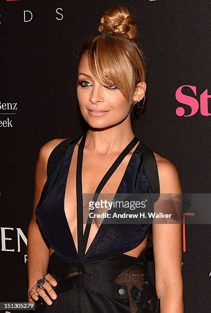 Nicole Richie attends the 9th annual Style Awards during Mercedes-Benz Fashion Week at The Stage Lincoln Center on September 5, 2012 in New York City.