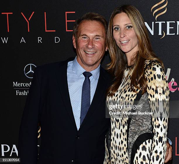 InStyle's Hal Rubenstein and Stephanie Winston Wolkoff arrives at the 9th Annual Style Awards during Mercedes-Benz Fashion Week Spring 2013 at the...