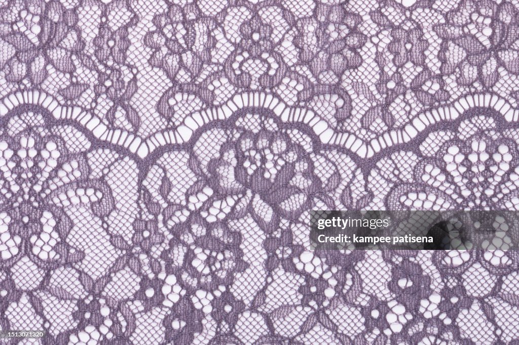 Enchanting Purple Violet Lace Fabric Captivating Beauty In Every Thread  High-Res Stock Photo - Getty Images
