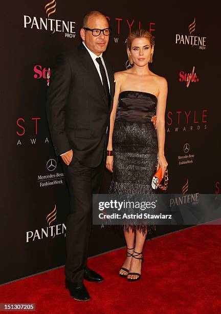 Fashion designer Reed Krakoff and actress Rachael Taylor attend the 9th annual Style Awards during Mercedes-Benz Fashion Week at The Stage at Lincoln...