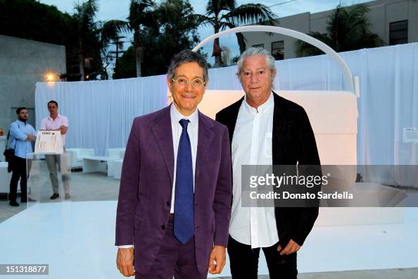 MOCA director Jeffrey Deitch and Maxfield owner, Tommy Perse attend ...