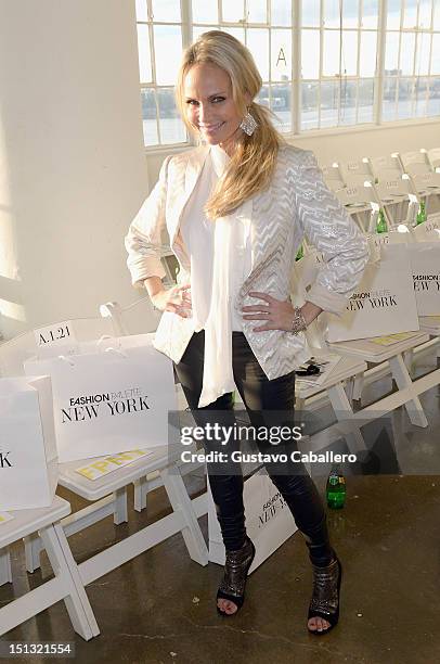 Kristin Chenoweth attends NYFW S/S 2013: "PIJU" Collection Launch at New York Fashion Palette at Dream Downtown on September 5, 2012 in New York City.