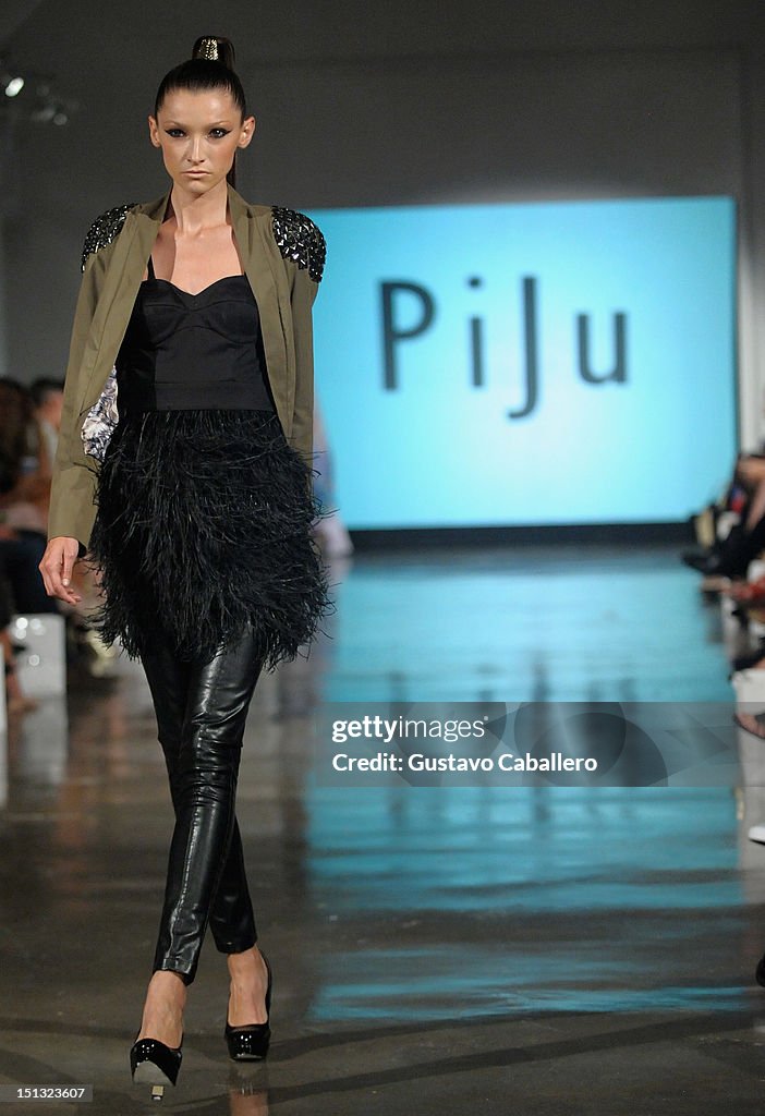 NYFW S/S 2013: "PIJU" Collection Launch at New York Fashion Palette