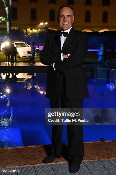 Director of the Venice Film Festival Alberto Barbera attends the "Ciak"magazine party at Lancia Cafe during the 69th Venice Film Festival on...