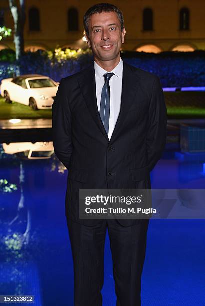 Ivan Cotroneo attends the "Ciak"magazine party at Lancia Cafe during the 69th Venice Film Festival on September 5, 2012 in Venice, Italy.