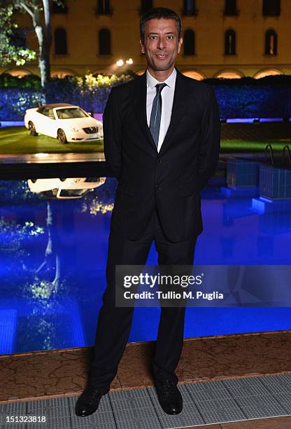 Ivan Cotroneo attends the "Ciak"magazine party at Lancia Cafe during the 69th Venice Film Festival on September 5, 2012 in Venice, Italy.