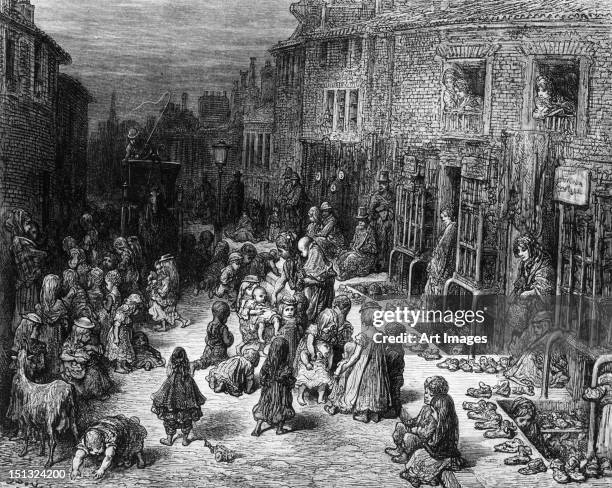 Dudley Street, Seven Dials, from 'London: A Pilgrimage', 1872
