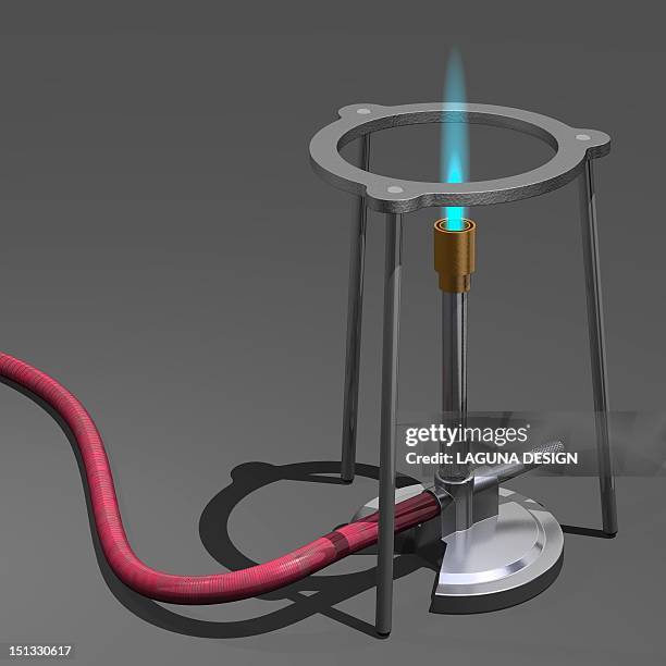 bunsen burner, artwork - bunsen burner stock illustrations