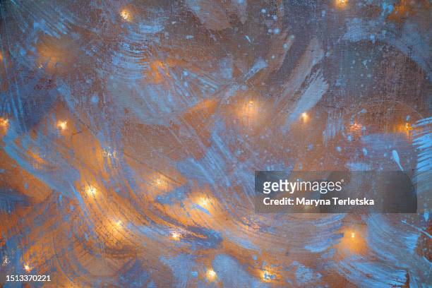 universal abstract background with glowing lights. festive background. - circle gala stock pictures, royalty-free photos & images