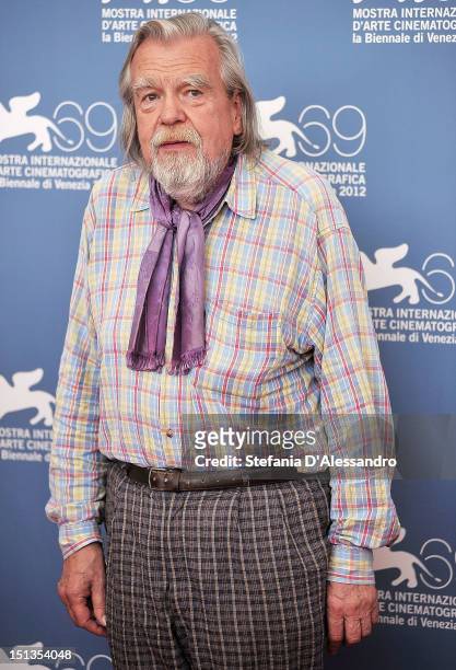Michael Lonsdale attends 'O Gebo E A Sombra" Photocall at the 69th Venice Film Festivalon September 5, 2012 in Venice, Italy.