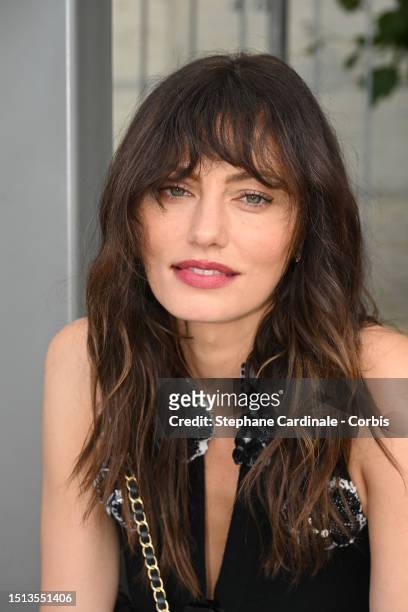Phoebe Tonkin attends the Chanel Haute Couture Fall/Winter 2023/2024 show as part of Paris Fashion Week on July 04, 2023 in Paris, France.