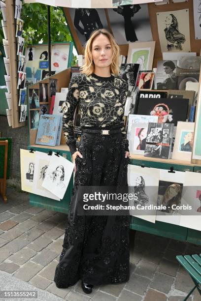 Ana Girardot attends the Chanel Haute Couture Fall/Winter 2023/2024 show as part of Paris Fashion Week on July 04, 2023 in Paris, France.