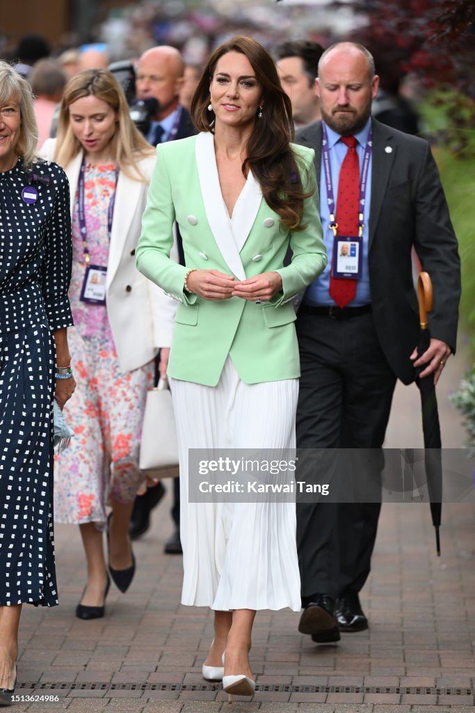 Princess Of Wales Attends Wimbledon 2023