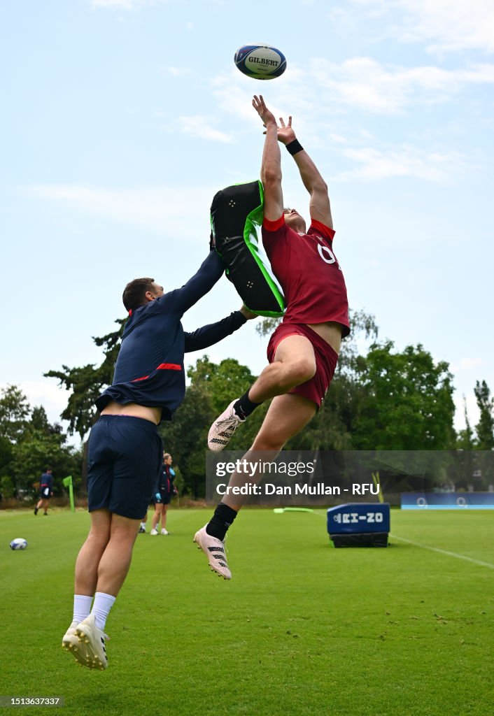 England Rugby Training Session - Exclusive Access