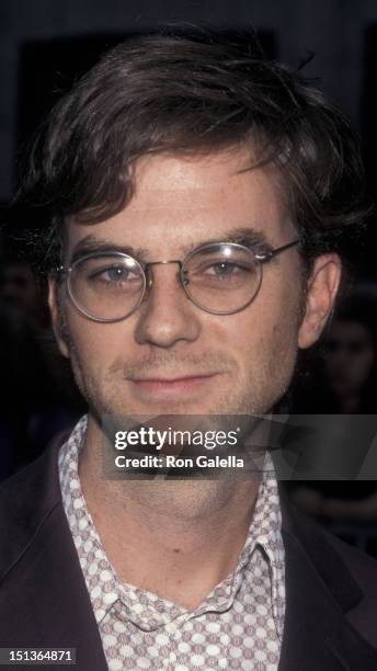 Paul Thomas Anderson attends the premiere party for "Boogie Nights" on October 8, 1997 at the Time Life Building in New York City.