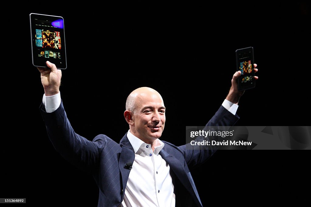 Amazon Holds News Conference