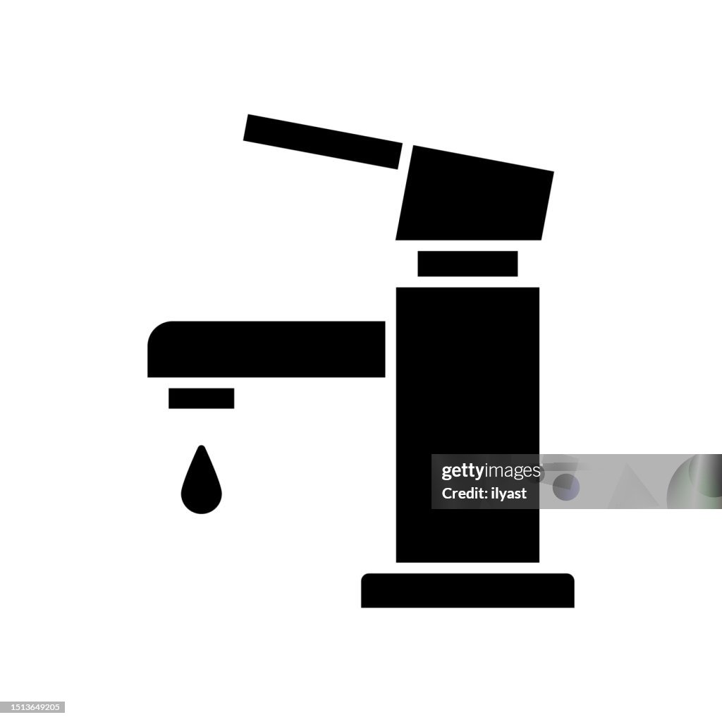 Drought Black Line & Fill Vector Icon