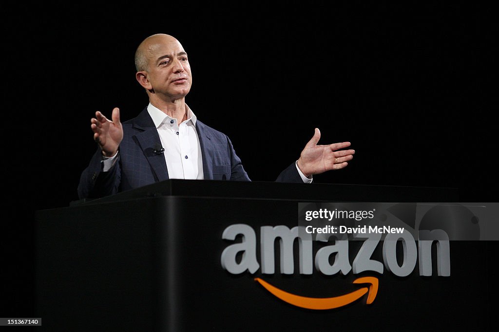 Amazon Holds News Conference