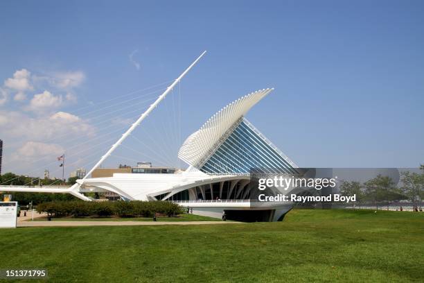 The Milwaukee Art Museum, in Milwaukee, Wisconsin on AUGUST 25 2012.