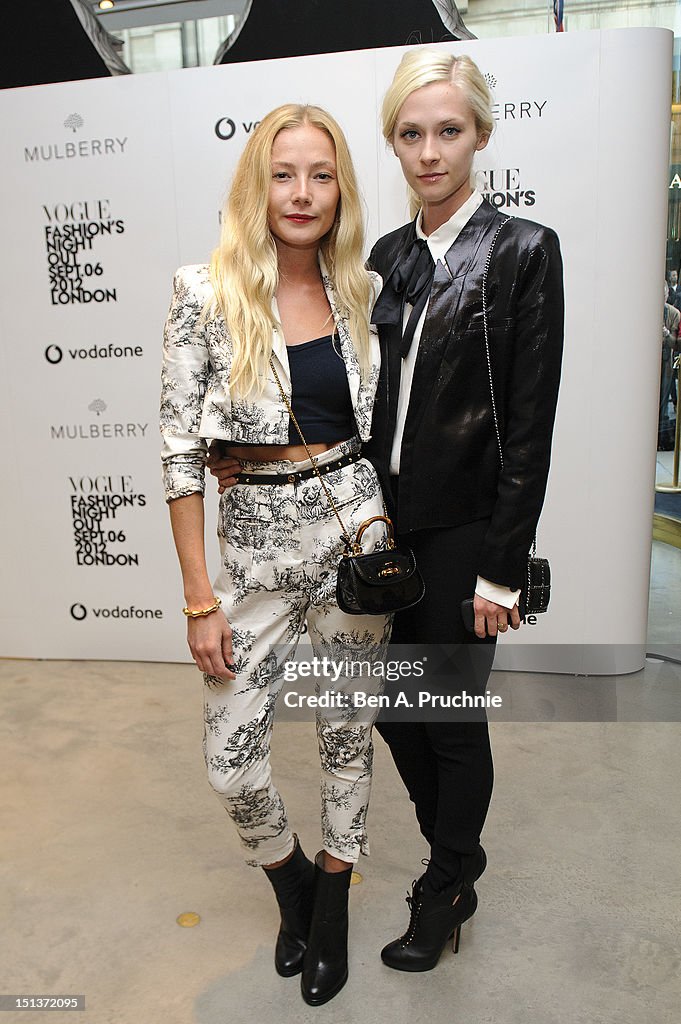 Vogue Fashion's Night Out 2012, in Association with Vodafone