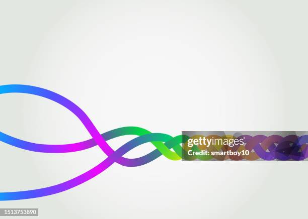 thread or braid pattern - braided stock illustrations