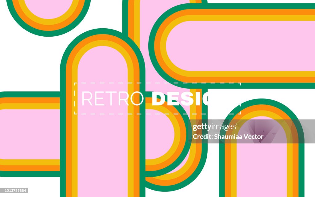 Retro liquid wave abstract background. Psychedelic retro wave wallpaper. Liquid groovy background. Vector design
